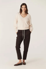 LUCA TWILL JOGGER in Espresso from Cable Melbourne