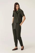 LUCA TWILL JOGGER in Forest Green from Cable Melbourne