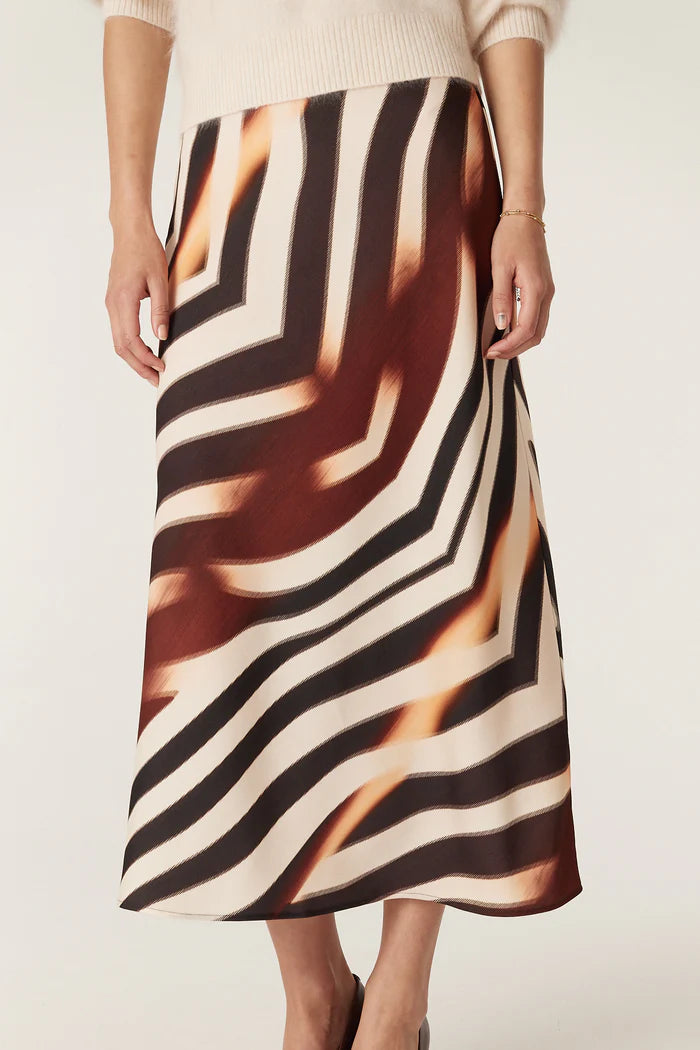 SASHA SKIRT in Zebra Print from Cable Melbourne