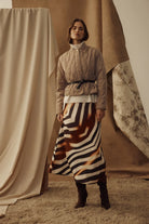 SASHA SKIRT in Zebra Print from Cable Melbourne