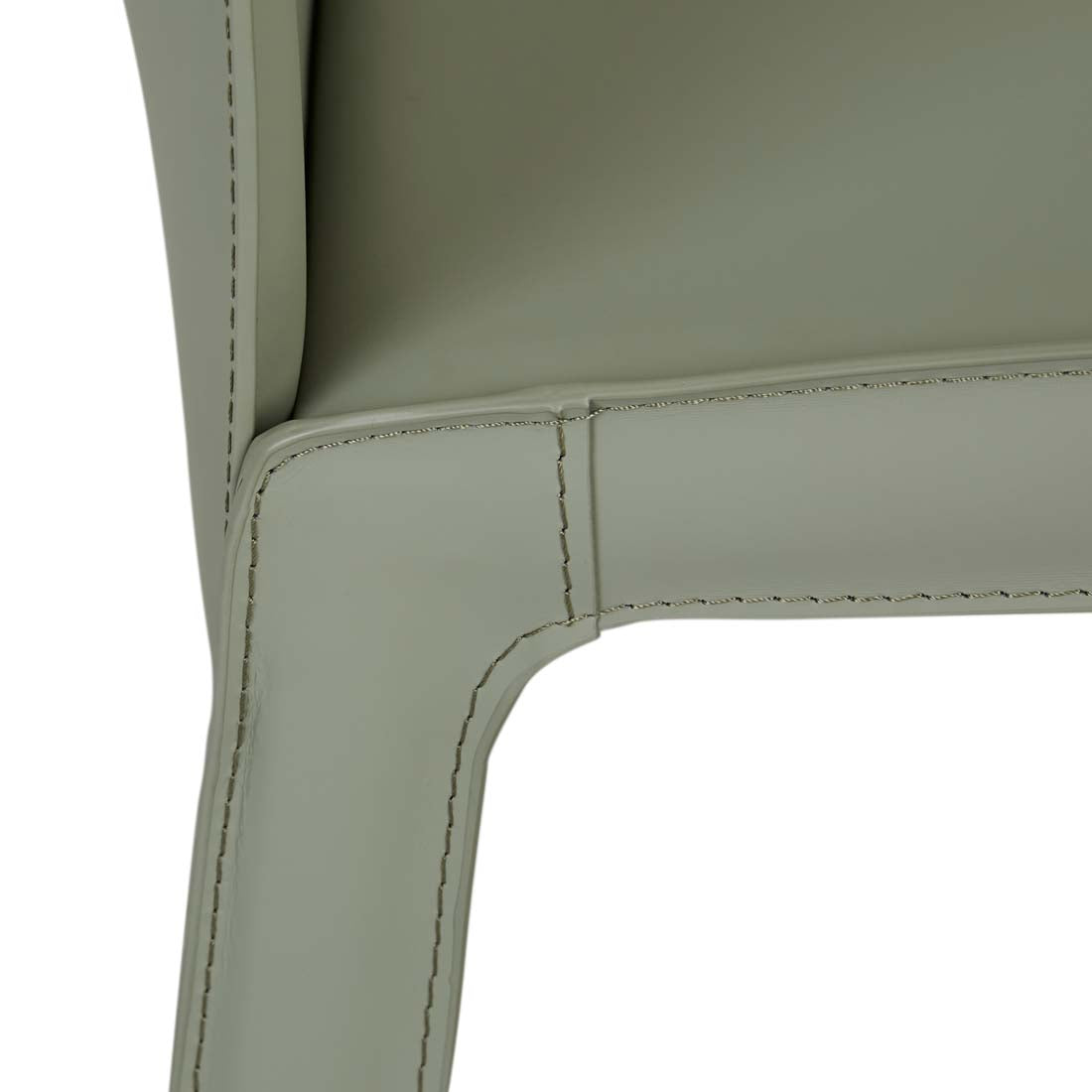 CARLO DINING CHAIR in Moss PU by GlobeWest at Darling & Domain