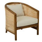 COLOMBO OCCASIONAL CHAIR in Natural - Hazelnut by GlobeWest at Darling & Domain