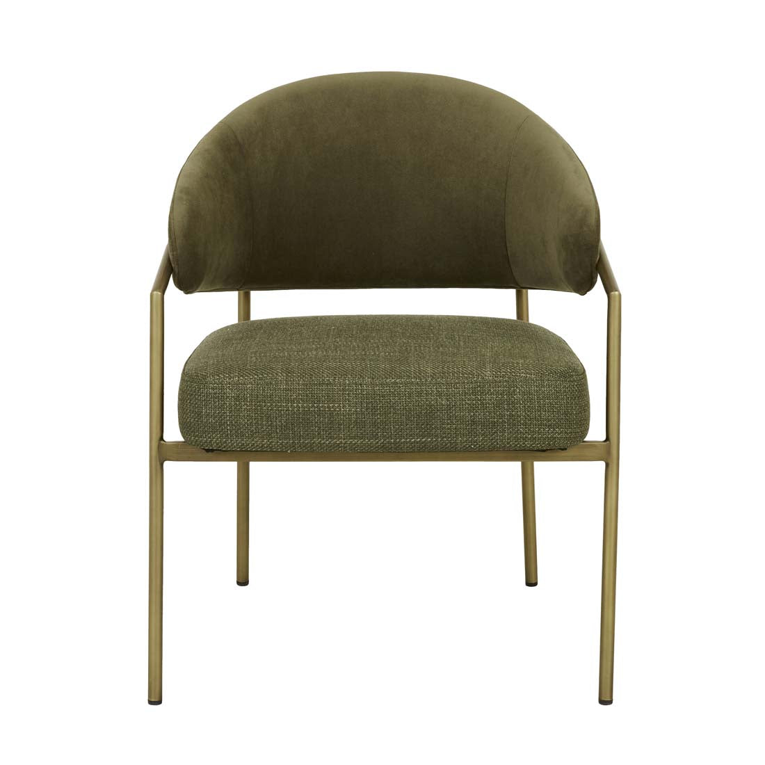 EDMUND DINING ARMCHAIR in Turtle Shell-Loden by GlobeWest at Darling & Domain
