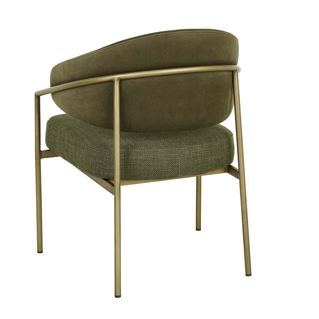 EDMUND DINING ARMCHAIR in Turtle Shell-Loden by GlobeWest at Darling & Domain
