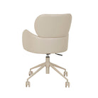 EDWIN OFFICE CHAIR in Almond Milk-Sandstone Pu by GlobeWest at Darling & Domain
