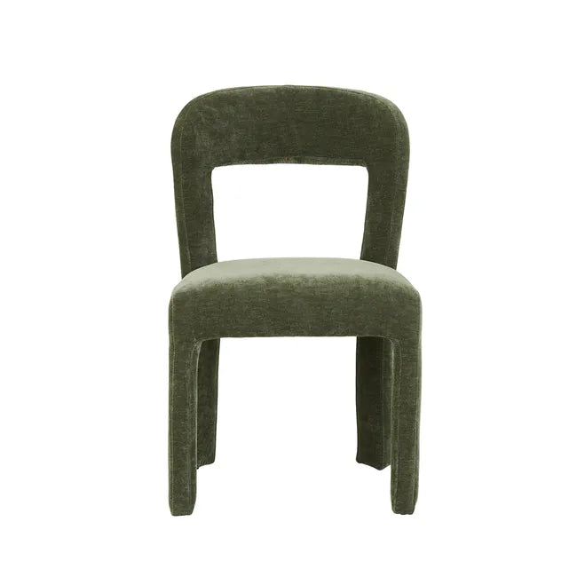 ELEANOR DINING CHAIR in GROVE by GlobeWest at Darling & Domain