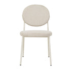 LAYLAH LOOP DINING CHAIR in Wheat-Almond Milk by GlobeWest at Darling & Domain