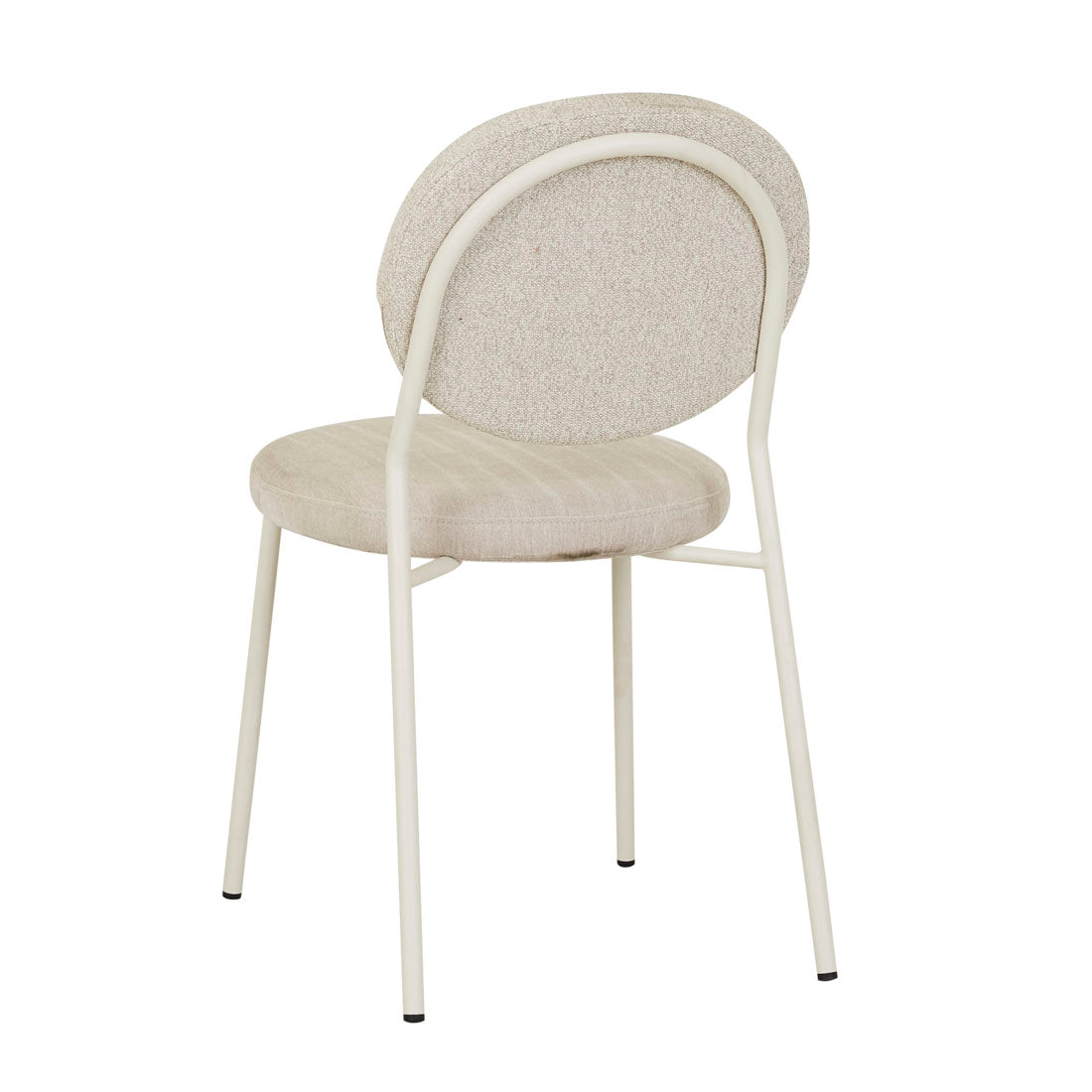 LAYLAH LOOP DINING CHAIR in Wheat-Almond Milk by GlobeWest at Darling & Domain