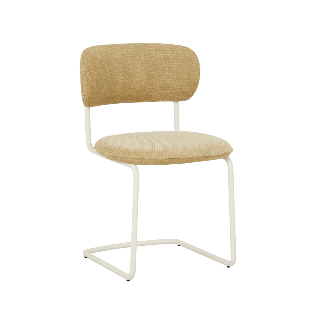 PICCOLO CANTILEVER DINING CHAIR in Copeland Honey / Matt Bone by GlobeWest at Darling & Domain