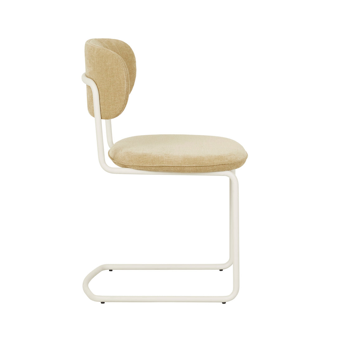 PICCOLO CANTILEVER DINING CHAIR in Copeland Honey / Matt Bone by GlobeWest at Darling & Domain