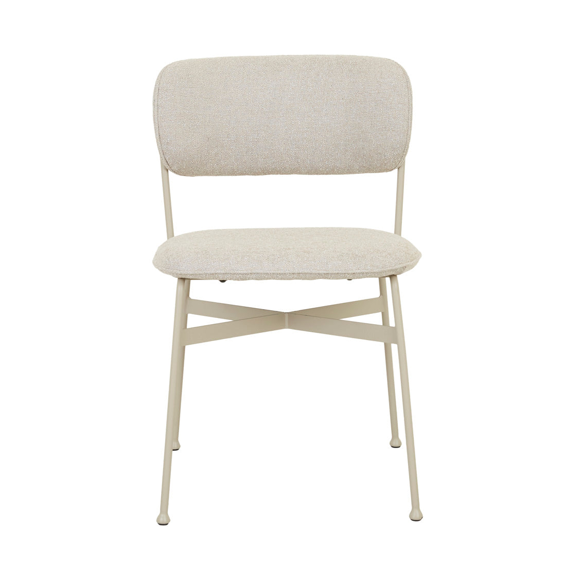 PICCOLO DINING CHAIR in Feather Speckle-Matt Cashmere by GlobeWest at Darling & Domain