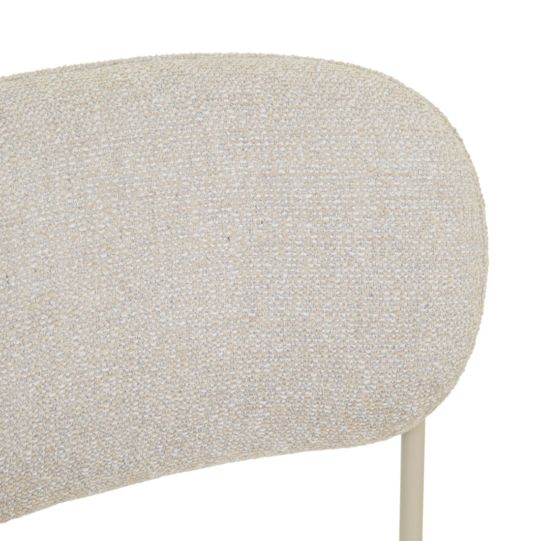 PICCOLO DINING CHAIR in Feather Speckle-Matt Cashmere by GlobeWest at Darling & Domain