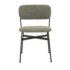 PICCOLO DINING CHAIR in Moss Tweed-Black Metal by GlobeWest at Darling & Domain