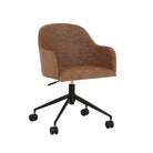 RILEY OFFICE CHAIR in Tawny-Nutmeg PU by GlobeWest at Darling & Domain