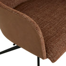 RILEY OFFICE CHAIR in Tawny-Nutmeg PU by GlobeWest at Darling & Domain