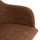 RILEY OFFICE CHAIR in Tawny-Nutmeg PU by GlobeWest at Darling & Domain