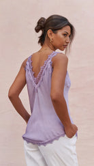 SOLANGE CAMISOLE | Soft Lavender - Darling & Domain