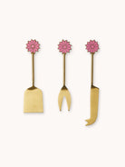 PETAL CHEESE KNIFE SET in Berry by Bonnie and Neil