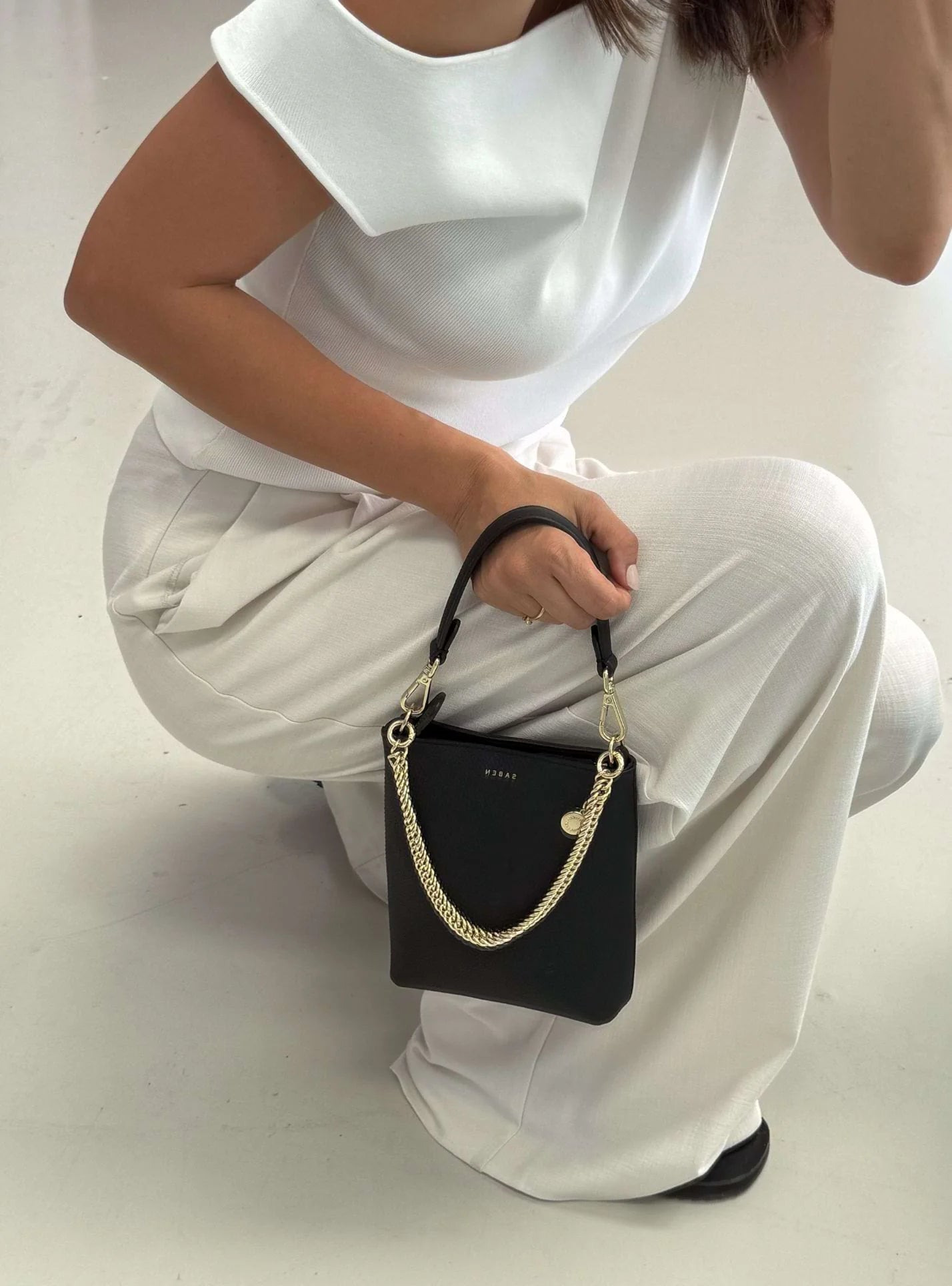 COCO MINI BAG in Black by Saben