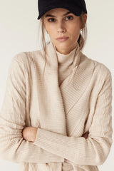 THE BEAUMONT MERINO CARDIGAN | Oatmeal