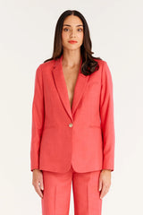 Cable Melbourne HAVANA BLAZER in Guava