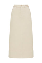 SAMBA DRILL SKIRT in Ecru from Cable Melbourne