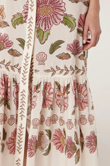 EVITA MAXI DRESS in Rosa Floral from Cable Melbourne