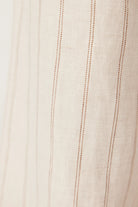 SAVANNAH LINEN PANT in Natural Stripe from Cable Melbourne