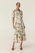 EVITA MAXI DRESS in Eden Print from Cable Melbourne