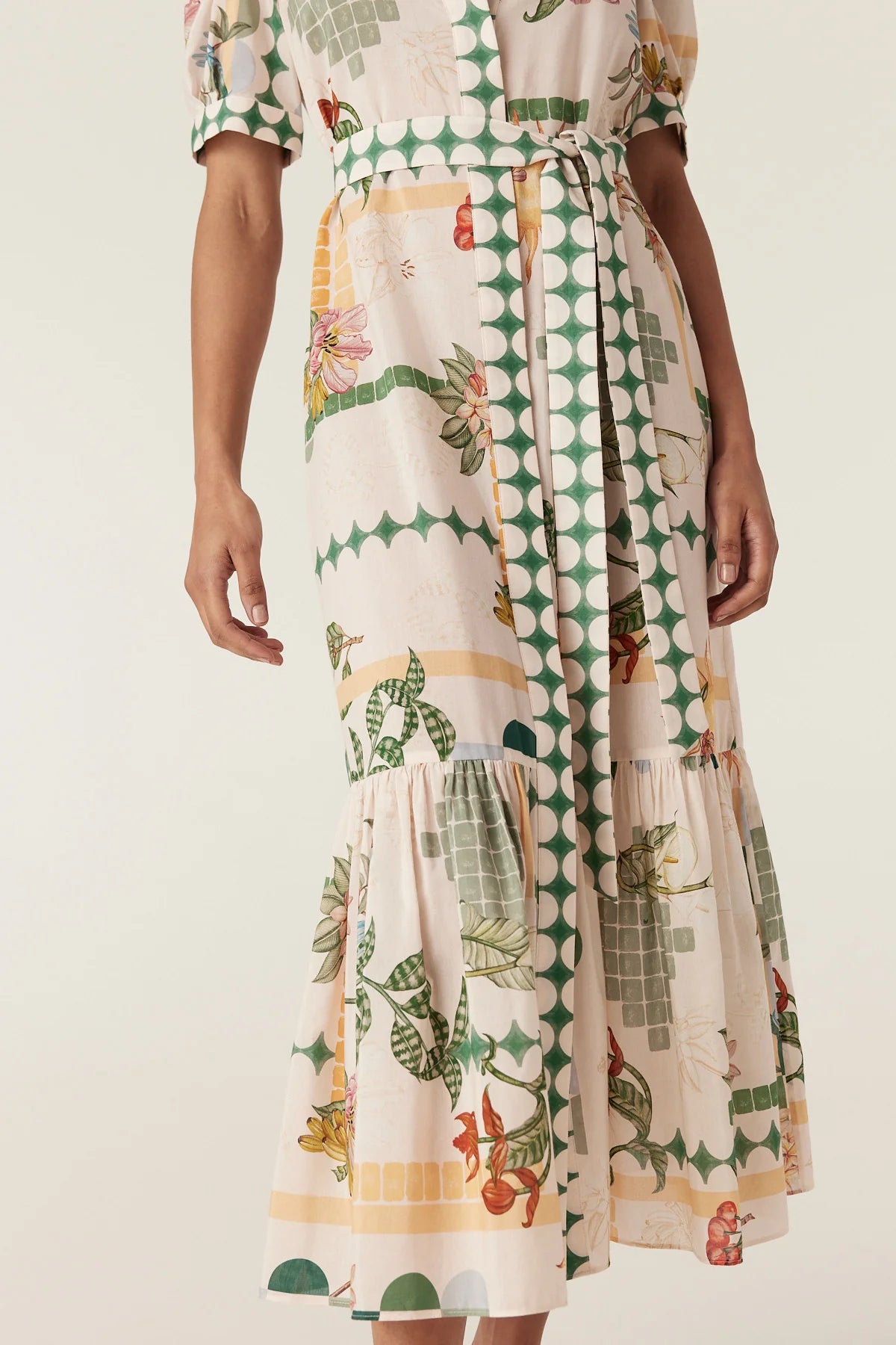 EVITA MAXI DRESS in Eden Print from Cable Melbourne