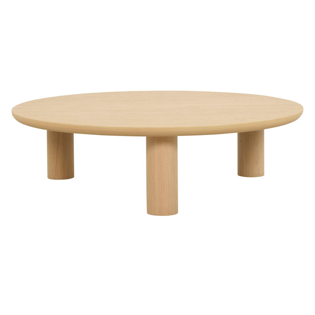 SEB ROUND COFFEE TABLE in OAK by GlobeWest at Darling & Domain
