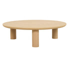 SEB ROUND COFFEE TABLE in OAK by GlobeWest at Darling & Domain