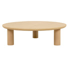 SEB ROUND COFFEE TABLE in OAK by GlobeWest at Darling & Domain