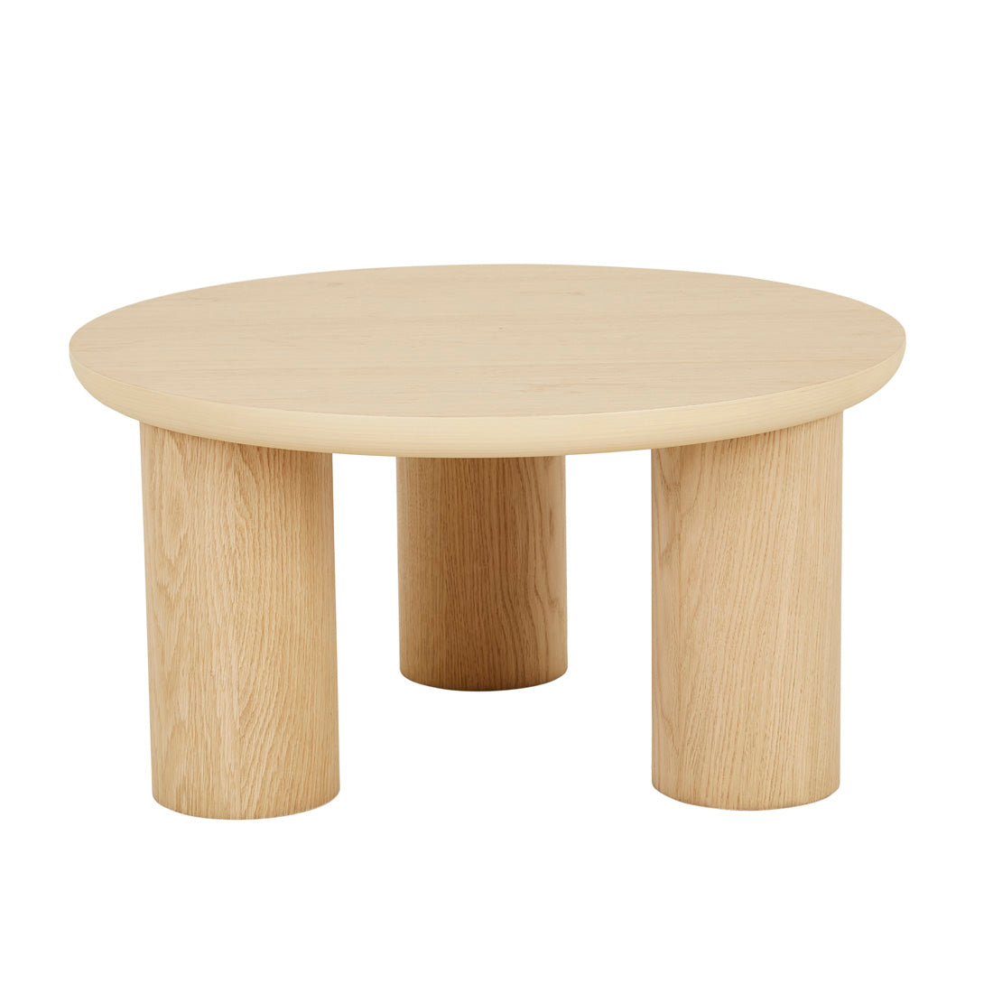 SEB ROUND COFFEE TABLE in OAK by GlobeWest at Darling & Domain