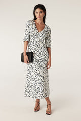 HAZE DRESS | Shadow Spot Print