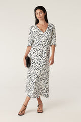 HAZE DRESS | Shadow Spot Print