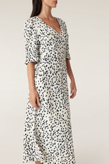 HAZE DRESS | Shadow Spot Print