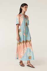 PINA KAFTAN DRESS | Desert Print