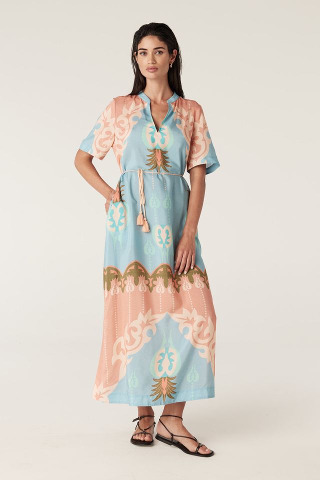 PINA KAFTAN DRESS | Desert Print