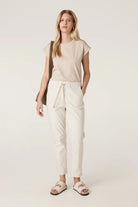 ZOE JOGGER | Parchment - Darling & Domain