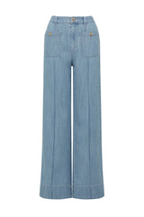 ELLIE PANT | Chambray