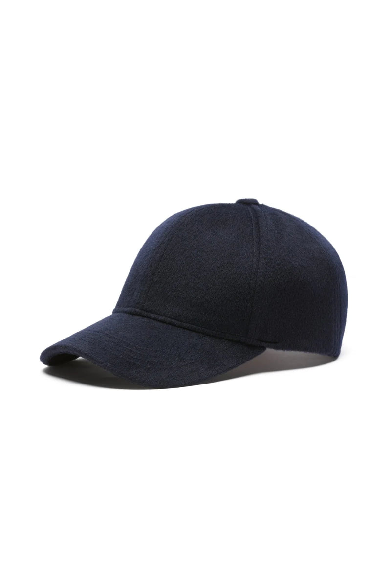 WOOL CASHMERE CAP | Navy