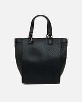 CARNEGIE TOTE in Black Weave by Elms and King