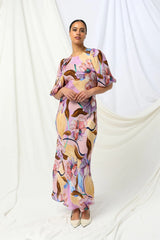 Cassidy Maxi Dress in Wild Solstice by Kachel