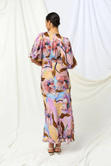 Cassidy Maxi Dress in Wild Solstice by Kachel