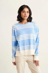 Alessandra CASCADE SWEATER in Cornflower
