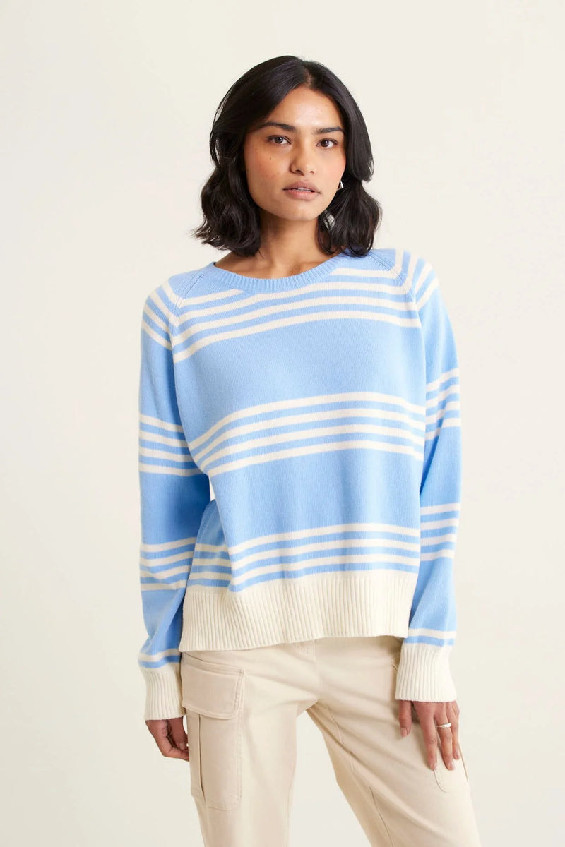 Alessandra CASCADE SWEATER in Cornflower