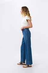 CELESTE PANT in 90s Blue from Kireina