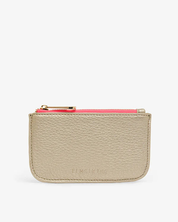 CENTRO WALLET in Gold by Elms and King