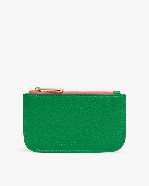 CENTRO WALLET in Green Pebble by Elms and King